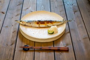 秋刀魚塩焼き